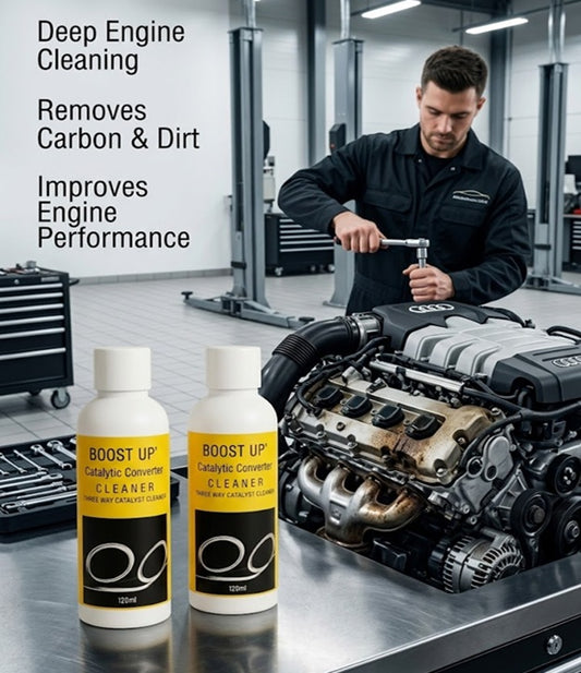 Boost Up Catalytic Converter Cleaner – Engine & Fuel System Cleaner for Better Mileage and Performance (100 ml) (Pack of 2)