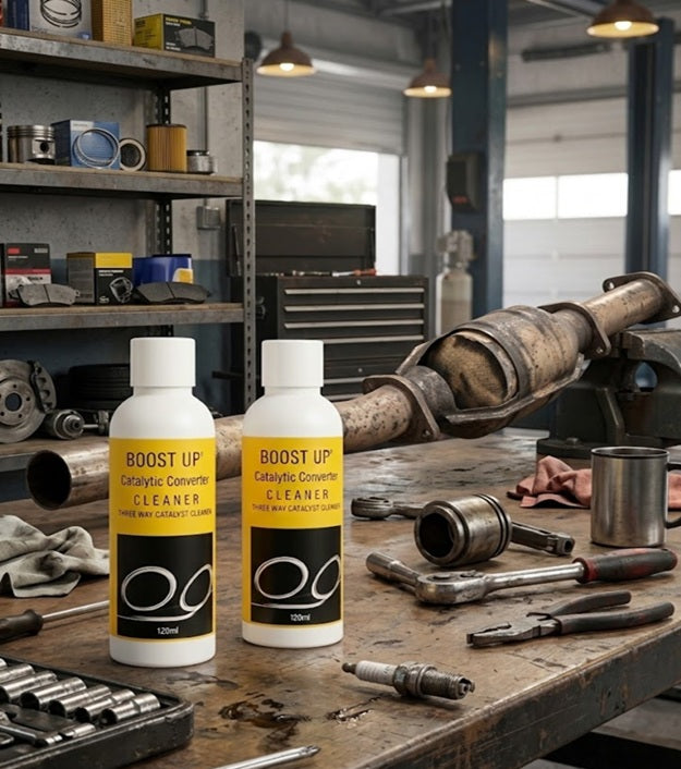 Boost Up Catalytic Converter Cleaner – Engine & Fuel System Cleaner for Better Mileage and Performance (100 ml) (Pack of 2)